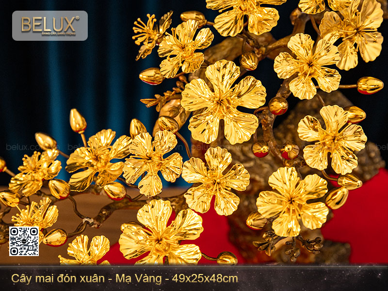 Cây Mai Kim Cổ Thụ Mạ Vàng 24k - Tuyệt Tác Khơi Nguồn Thịnh Vượng